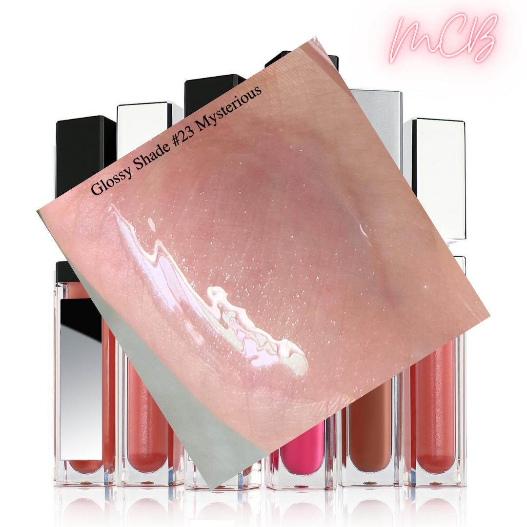 XHSXM0043 Private Label Manufacturing 40 Shade Natural Glossy Lip Gloss With LED Lights Shade 23