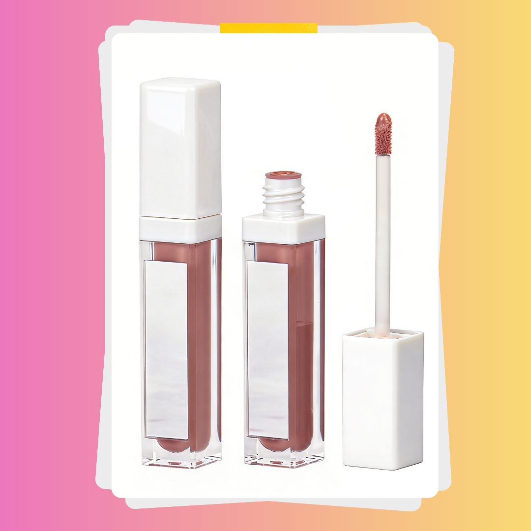 XHSXM0143 Private Label Manufacturing 40 Shade Natural Matte Lip Gloss With LED Lights