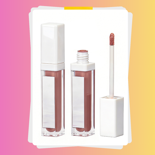 XHSXM0143 Private Label Manufacturing 40 Shade Natural Matte Lip Gloss With LED Lights