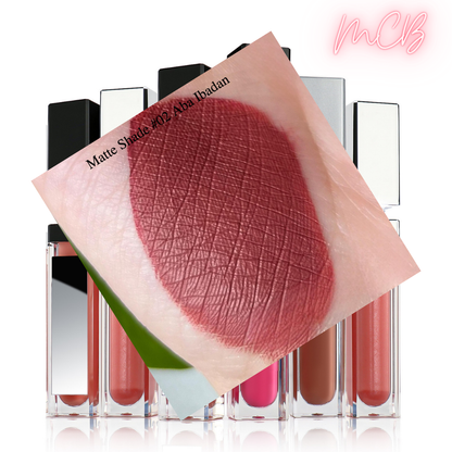 XHSXM0143 Private Label Manufacturing 40 Shade Natural Matte Lip Gloss With LED Lights Shade02