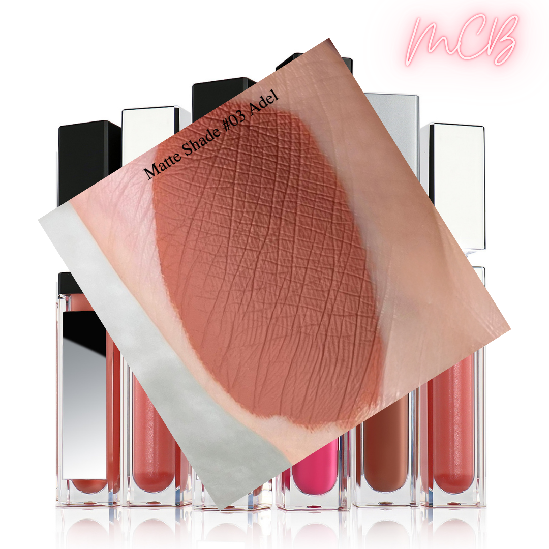 XHSXM0143 Private Label Manufacturing 40 Shade Natural Matte Lip Gloss With LED Lights Shade03
