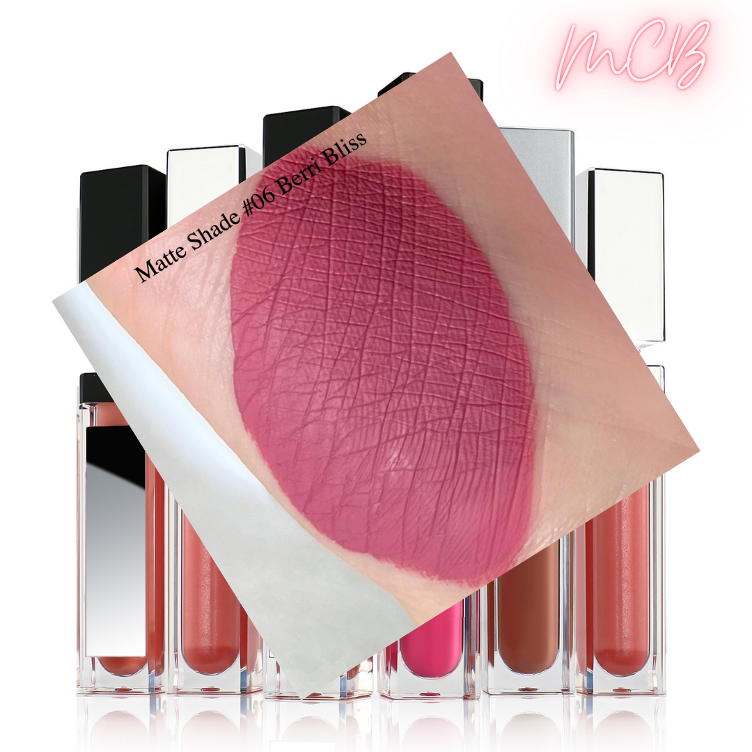 XHSXM0143 Private Label Manufacturing 40 Shade Natural Matte Lip Gloss With LED Lights Shade06