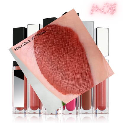 XHSXM0143 Private Label Manufacturing 40 Shade Natural Matte Lip Gloss With LED Lights Shade17