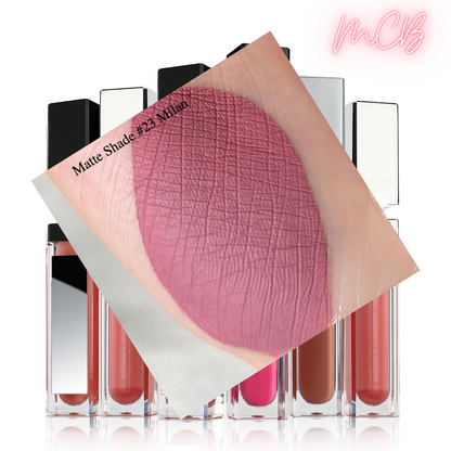 XHSXM0143 Private Label Manufacturing 40 Shade Natural Matte Lip Gloss With LED Lights Shade23