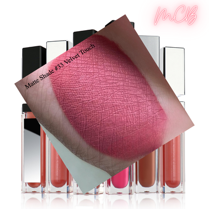 XHSXM0143 Private Label Manufacturing 40 Shade Natural Matte Lip Gloss With LED Lights Shade33