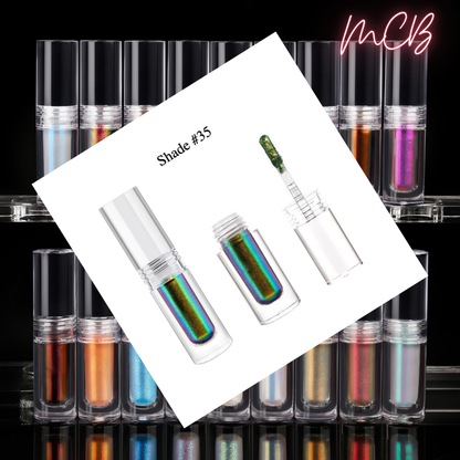 XHSYH-50 Private Label 50 Color Chameleon Liquid Eyeshadow Shade 35