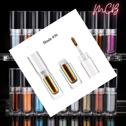 XHSYH-50 Private Label 50 Color Chameleon Liquid Eyeshadow Shade 36