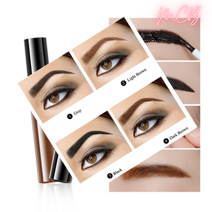 Private Label Natural Peel-off Eyebrow Gel   Shade Chart