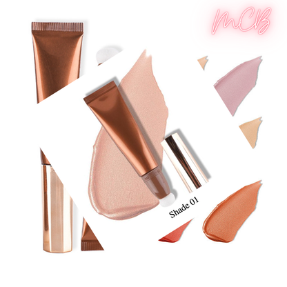 Private Label Natural Liquid Highlighter Pen Shade 01