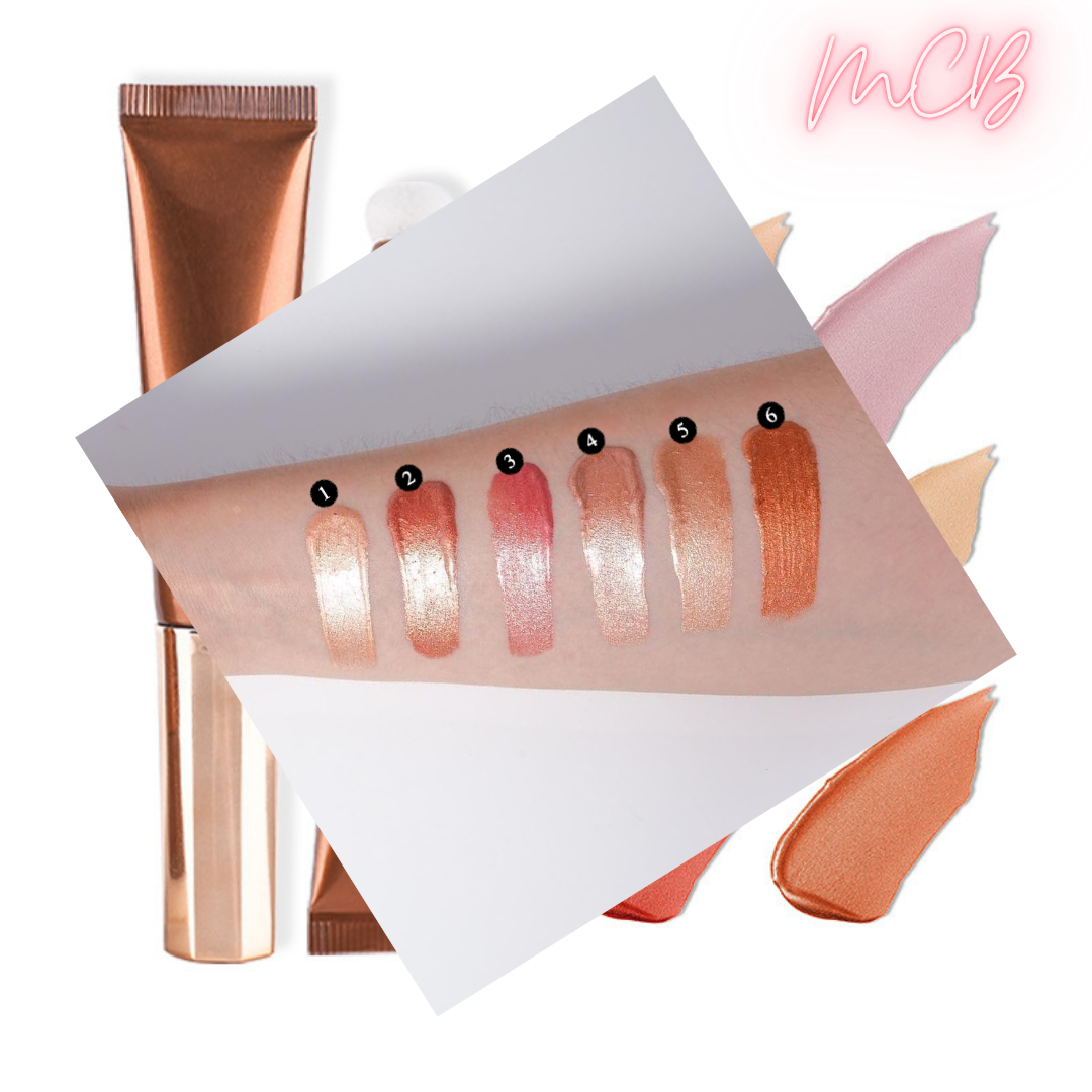 Private Label Natural Liquid Highlighter Pen Shade Chart