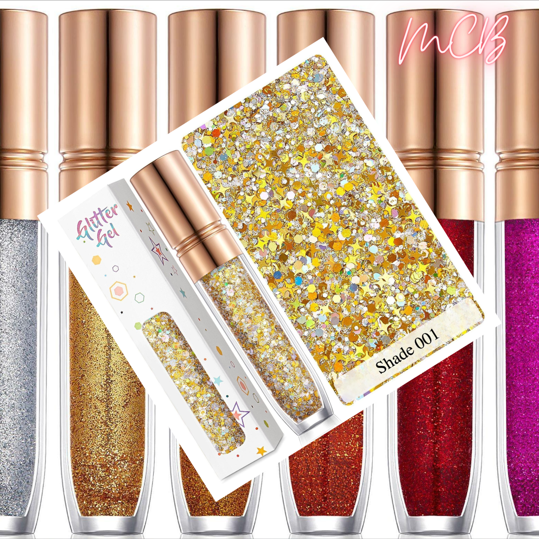 Private Label Multi-Color Gel Eyeshadow & Lip Gloss Shades 001