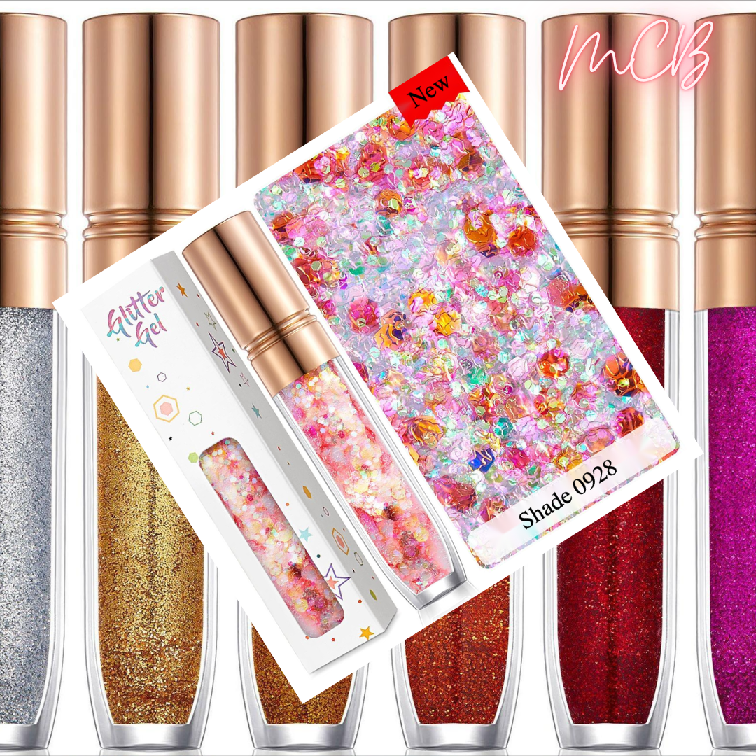 Private Label Multi-Color Gel Eyeshadow & Lip Gloss Shades 0928