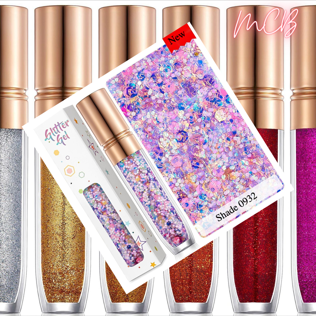 Private Label Multi-Color Gel Eyeshadow & Lip Gloss Shades 0932