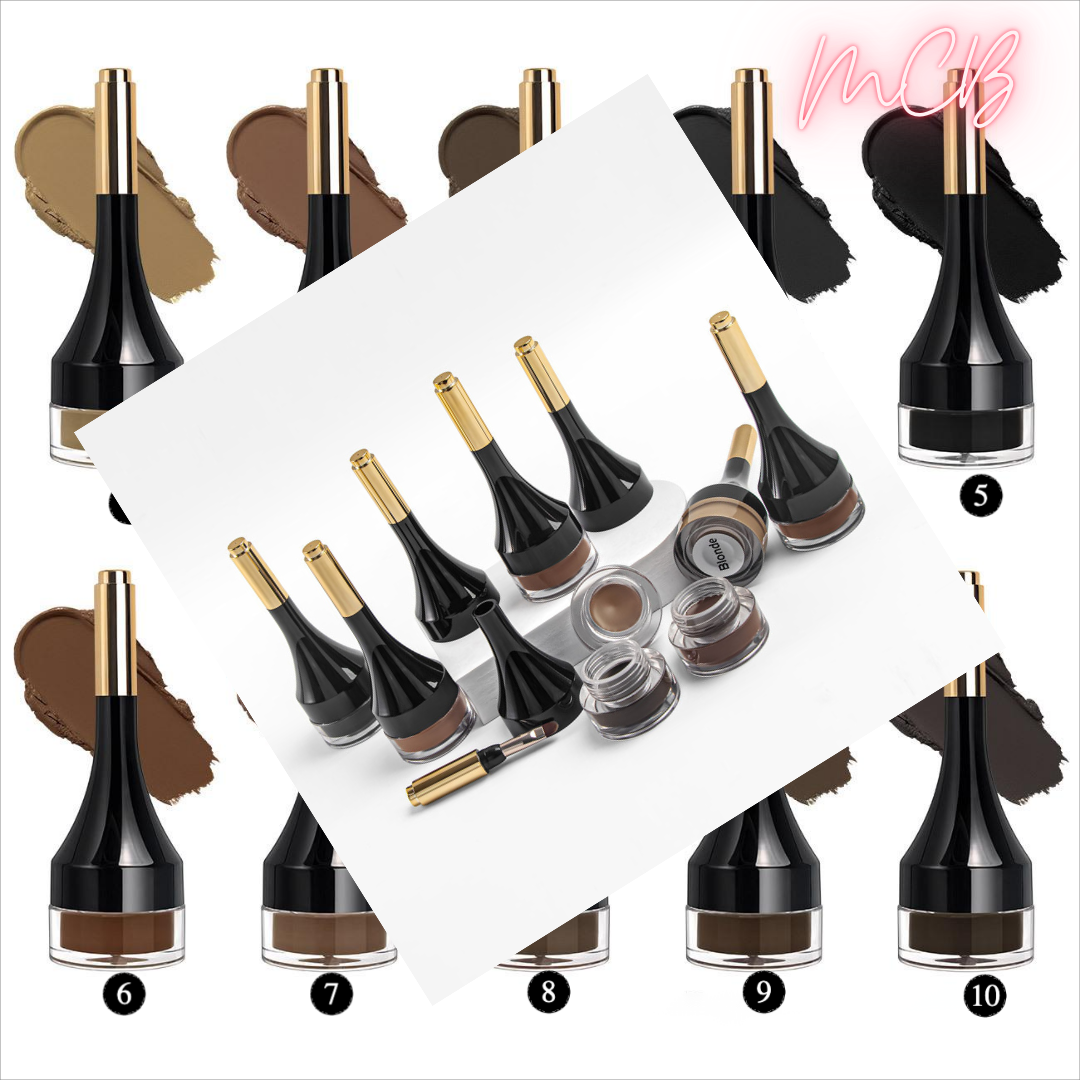 Private Label Natural Multi-Use 11-Color Eyebrow Gel