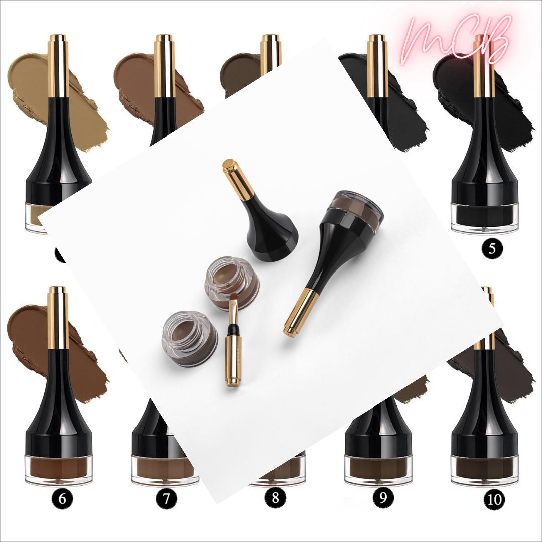 Private Label Natural Multi-Use 11-Color Eyebrow Gel