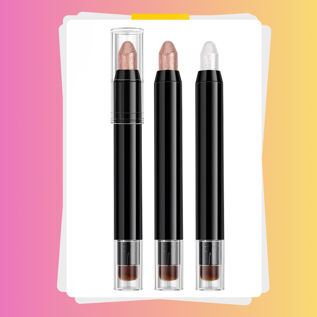 Private Label Natural 12-Color Dual-Ended Highlighter Pen