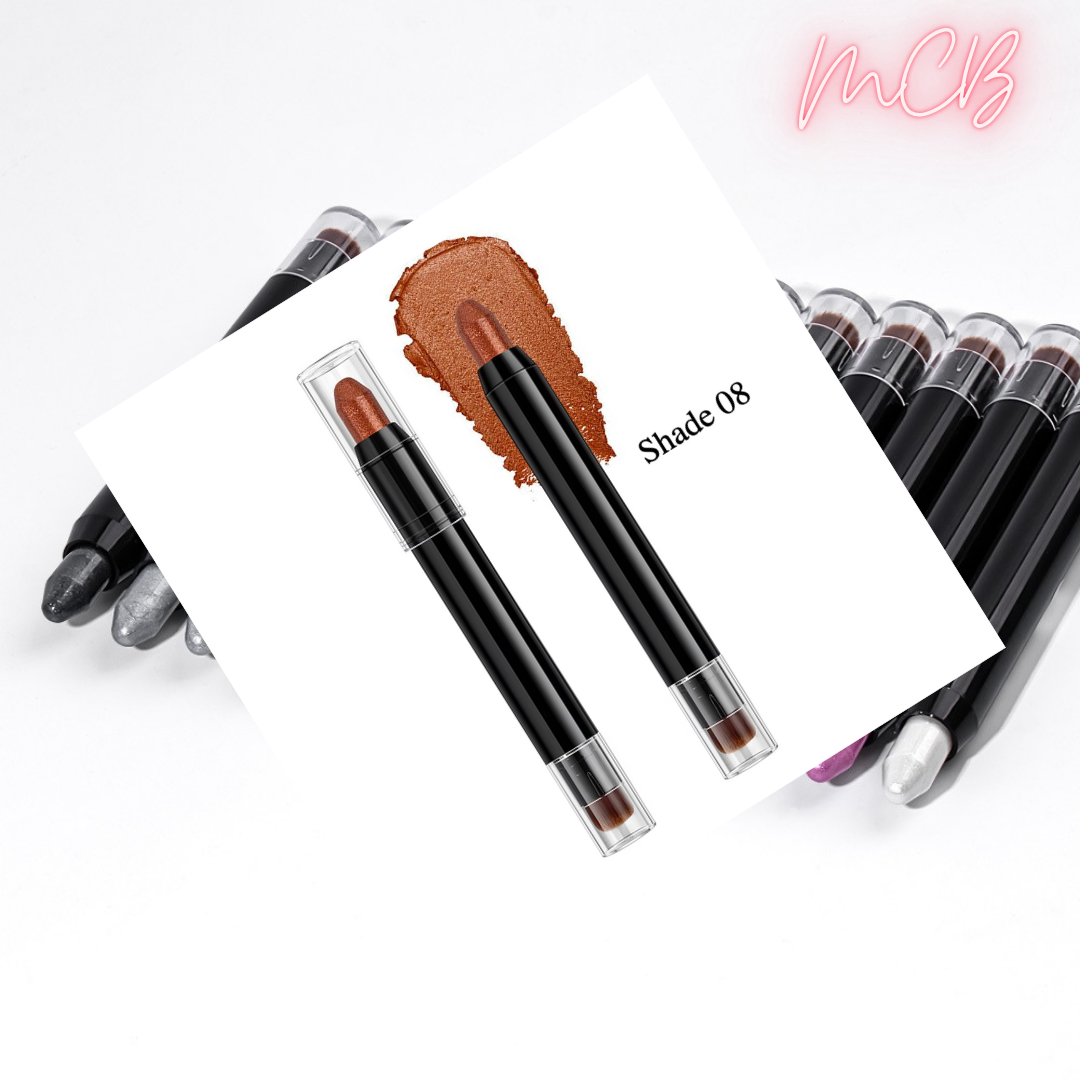 Private Label Natural 12-Color Dual-Ended Highlighter Pen Shade 08