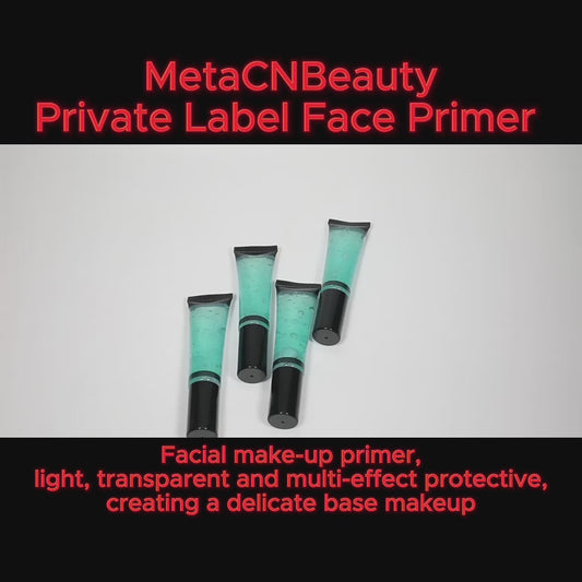 MetaCNBeauty Private Label Face Primer Video Display