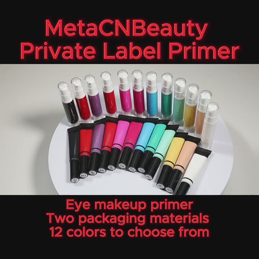 MetaCNBeauty Private Label Eye Makeup Primer Video Display 