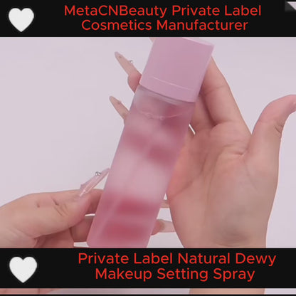 Private Label Natural Dewy Makeup Setting Spray