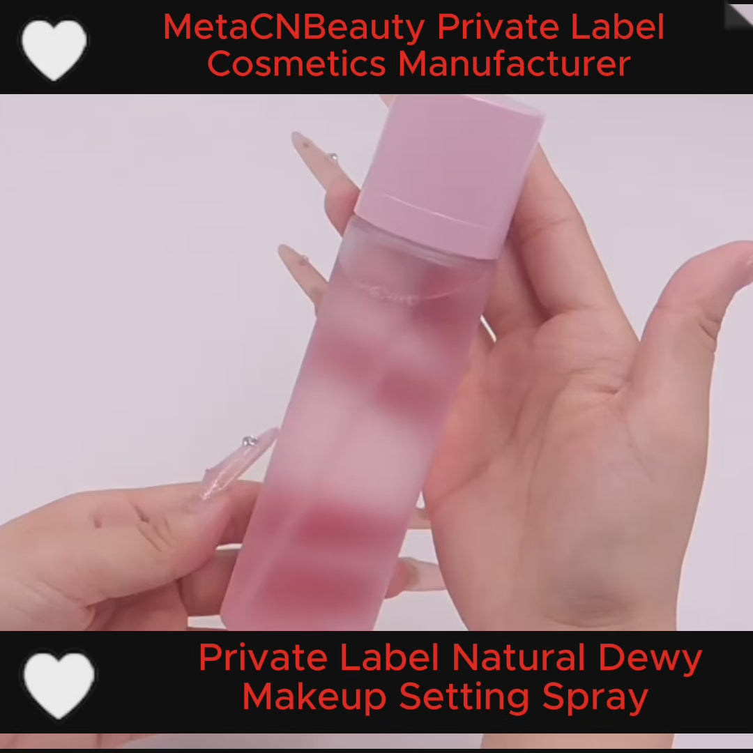 Private Label Natural Dewy Makeup Setting Spray