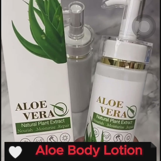 Private Label Aloe Vera Organic Body Lotion