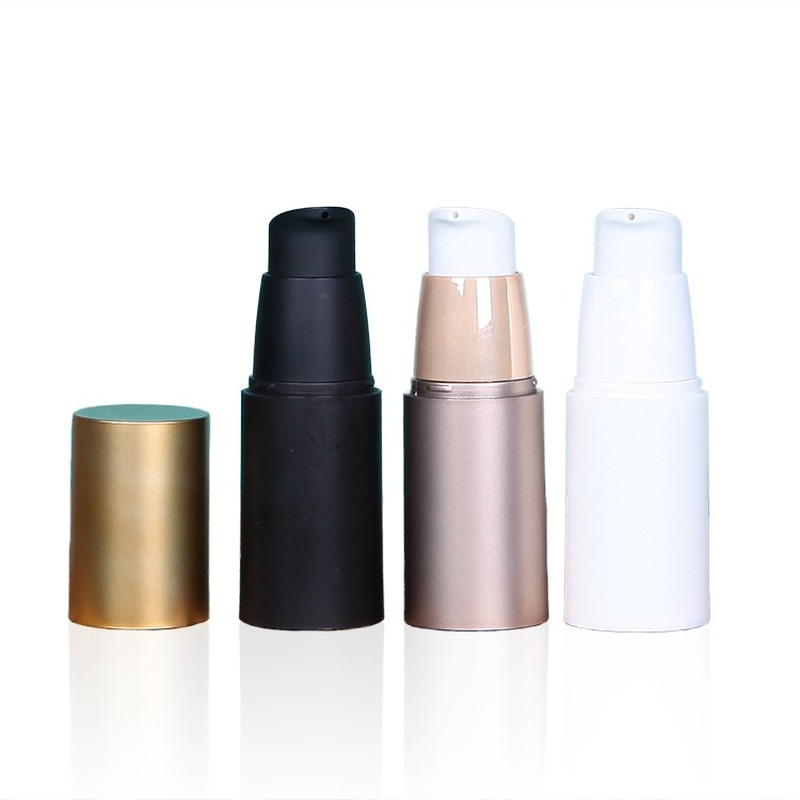 cosmetic cream airless pump bottle