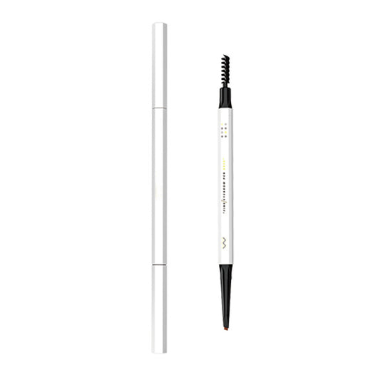 Waterproof and sweatproof two-color double-ended eyebrow pencil OEM/ODM