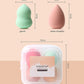 High-quality do not eat powder dry and wet dual-use gourd + water drop shape beauty blender