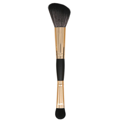 10 double-ended makeup brushes
