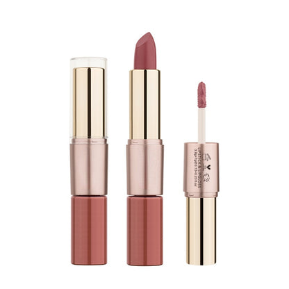 Two-in-one non-stick velvet matte lip gloss lipstick