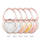 Natural three-dimensional high-gloss face brightening and repairing powder