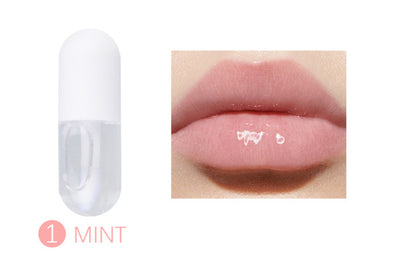 Repair moisturizing fade lip wrinkles lip plumping essence lip oil (small batch can print logo)