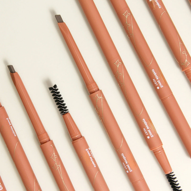 Ultra-fine double-ended long-lasting sweat-proof eyebrow pencil OEM/ODM