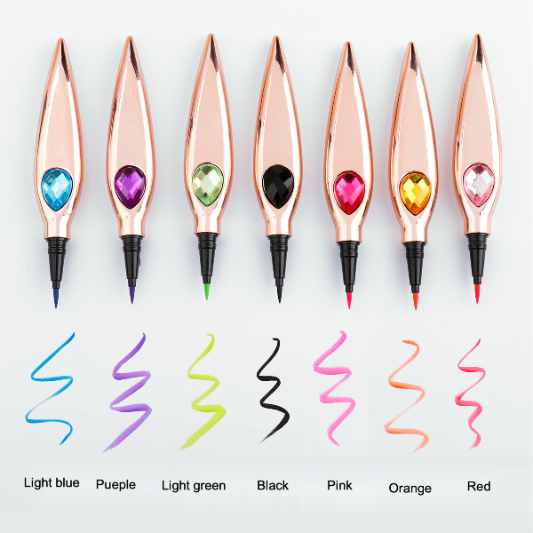 7 colors golden eyeliner pen 