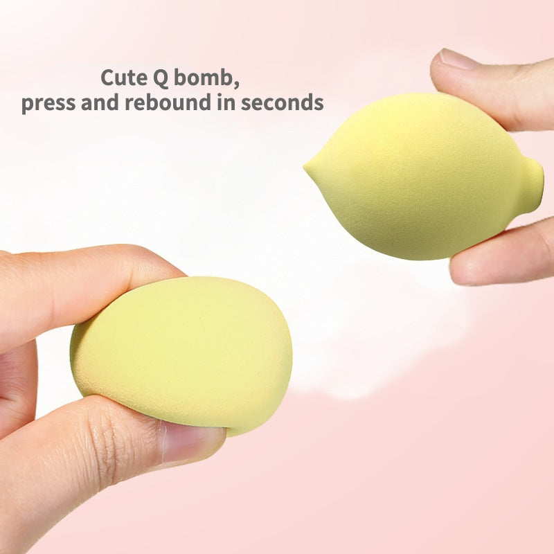 High quality super soft Q bomb fruit shape beauty blender