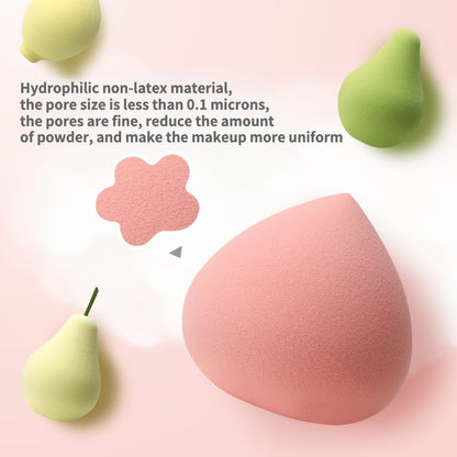 High quality super soft Q bomb fruit shape beauty blender
