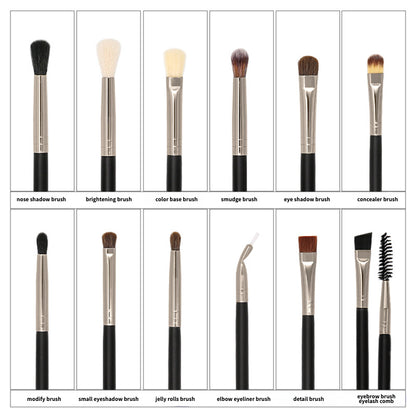 12 Eye Makeup Brush Set