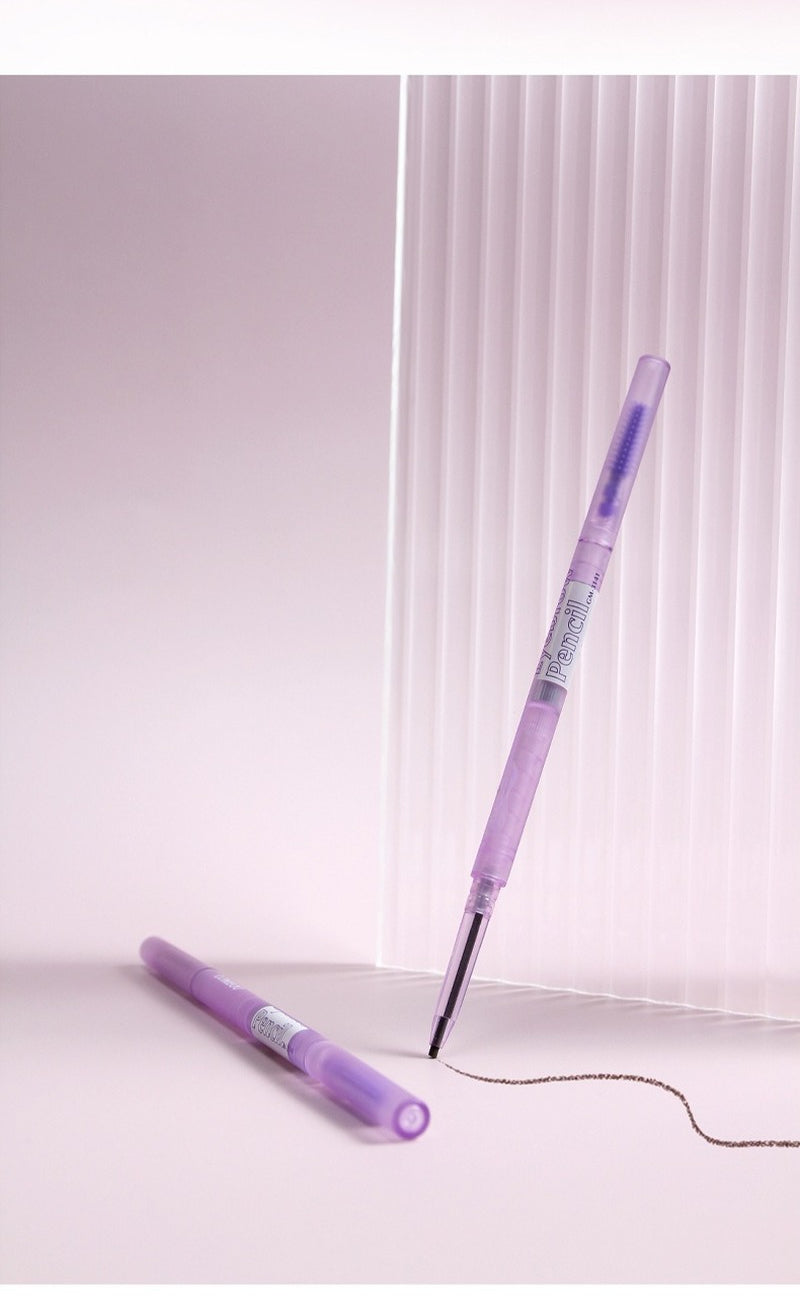 Ultra-fine dual-ended self-rotating long-lasting waterproof eyebrow pencil