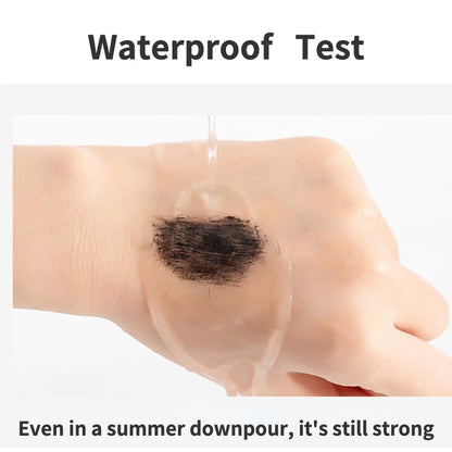 No logo thick slender waterproof and sweatproof color mascara