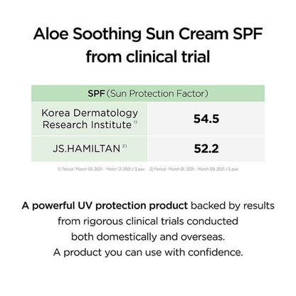 Aloe Soothing Sun Cream SPF50+