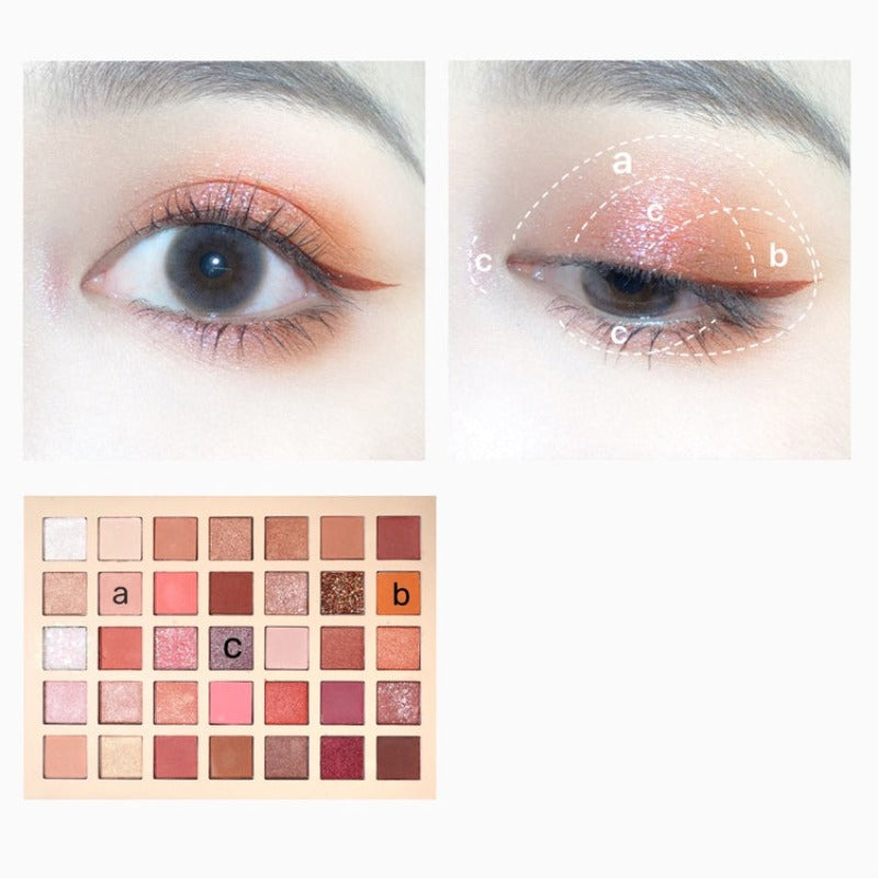 Pigmented Shimmer Natural Eyeshadow 