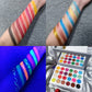 24 Colors Matte + Pearlescent + Fluorescent + Luminous Eyeshadow Palette