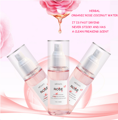 Private Label Natural Organic Rosewater Spray Face Toner