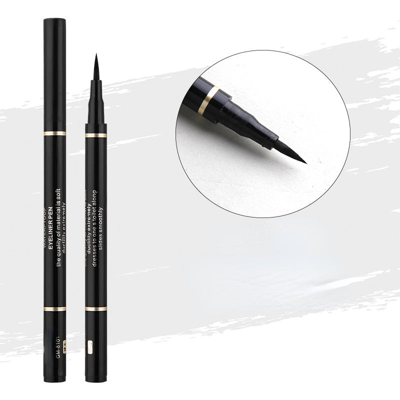 Even color, long-lasting non-smudge liquid eyeliner pencil
