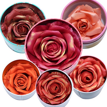 Wholesale Face Shinning Highlighter Blusher Long Lasting Cheek Contour Rouge Flower Petals 3D Rose Blush