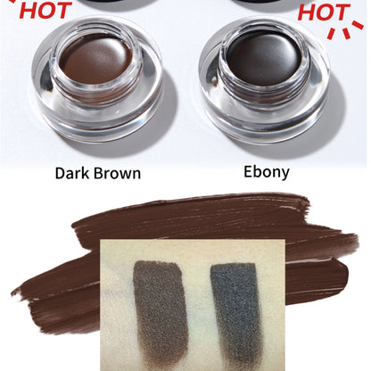 Two-color long-lasting waterproof eyebrow dye (small batch can be printed with logo)