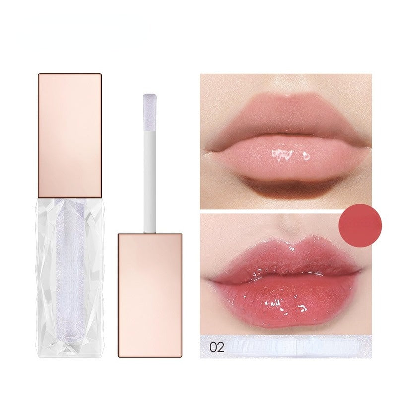 Clear Berry Ice Crystal Lip Gloss