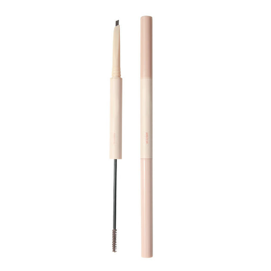2-in-1 eyebrow pencil with dyed eyebrow cream waterproof long-lasting double-ended eyebrow pencil OEM/ODM