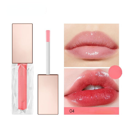 Clear Berry Ice Crystal Lip Gloss